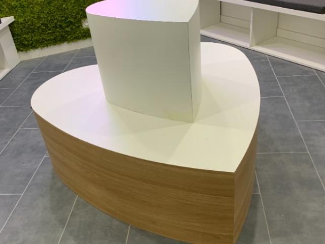 FABRICATION D'UN PRESENTOIRE EN FORME DE COEUR