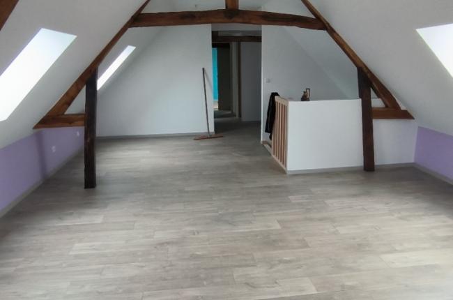 POSE D'UN PARQUET CHEZ UN PARTICULIER