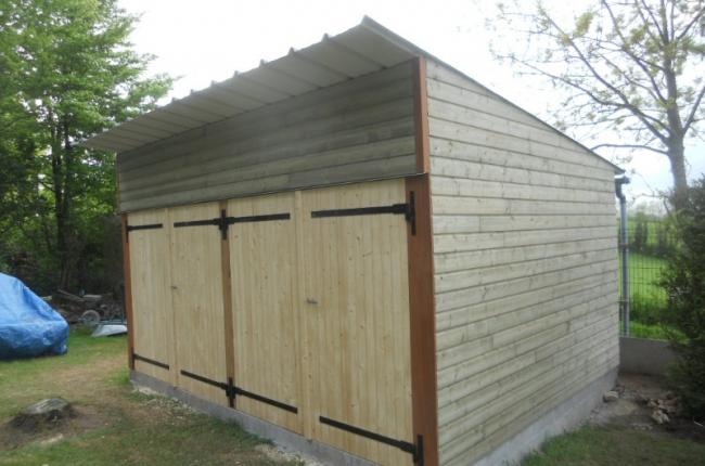 FABRICATION D'UN GARAGE