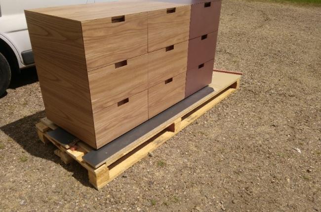 FABRICATION D'UN MEUBLE