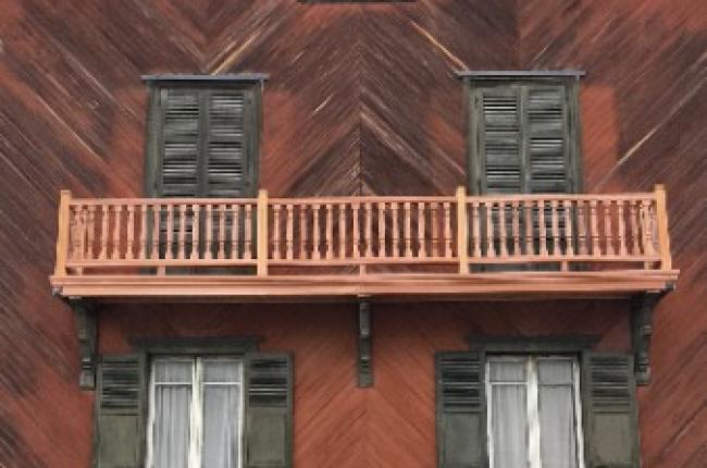 FABRICATION ET POSE D'UN BALCON A GISORS